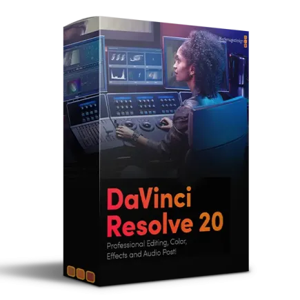 Blackmagic Design DaVinci Resolve Studio  (Mac/Windows/Linux)