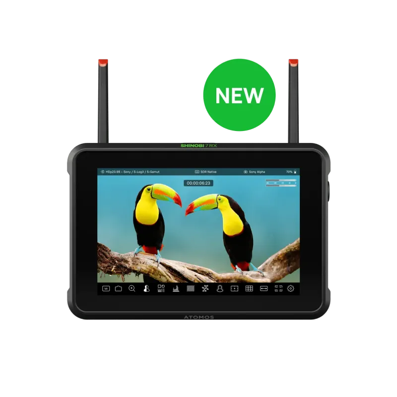ATOMOS Ninja Shinobi 7 RX – Moniteur et récepteur 7″