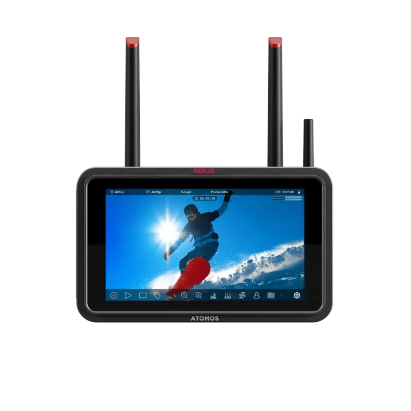 ATOMOS Ninja TX – Moniteur-enregistreur 5″ HDMI/12G-SDI et Wi-Fi