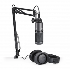 Audio Technica AT2020USB + PK Vocal microphone for streaming / podcasting