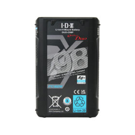 IDX High Charge 97 Wh V-Mount Li-Ion Battery with 2x D-Tap and USB-PD