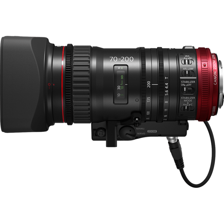 CANON OBJECTIF CINÉMA CN-E70-200mm T4.4 L IS