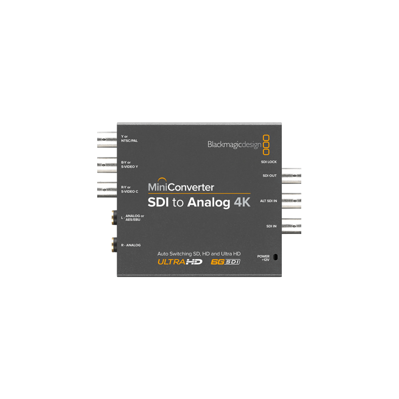 Blackmagic Mini CONVERTER SDI vers Analog 4K