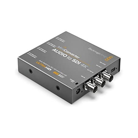 Blackmagic Mini CONVERTER audio to SDI 4K