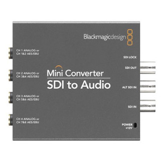 Blackmagic Mini CONVERTER SDI to audio