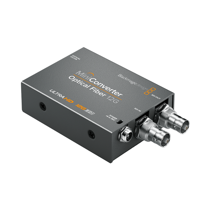 Blackmagic Mini CONVERTER Optical fiber 12G