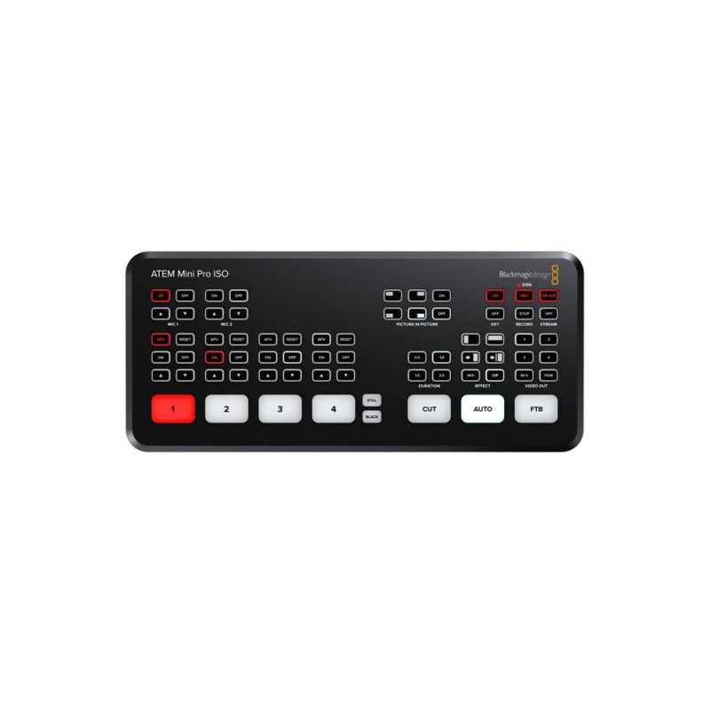 blackmagic ATEM Mini Pro iso