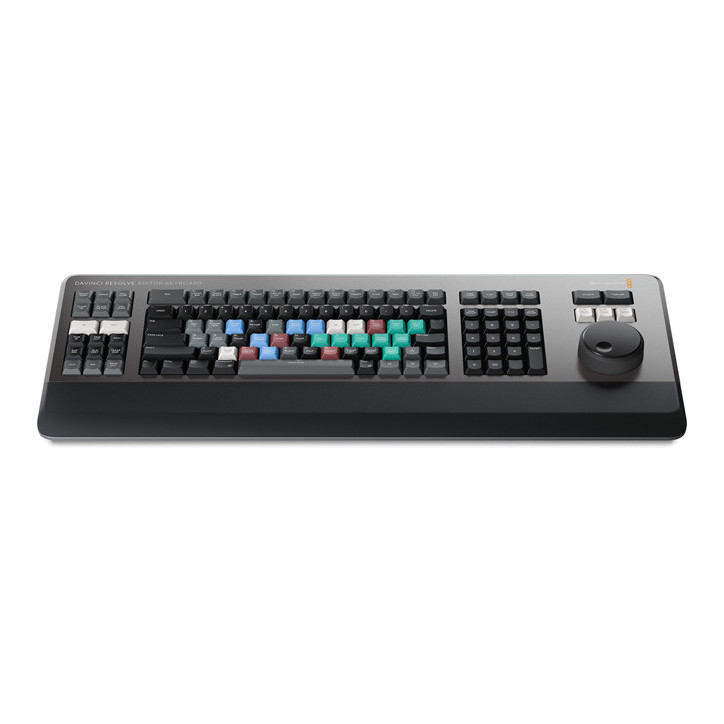 Blackmagic DAVINCI RESOLVE editor clavier