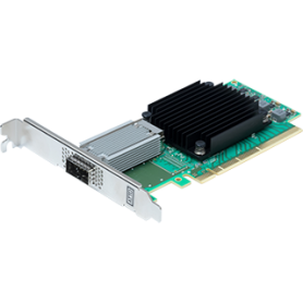 ATTO FastFrame ™ N351 QSFP28 Adaptateur réseau PCIe 3.0 à port unique 25/40/50 GbE