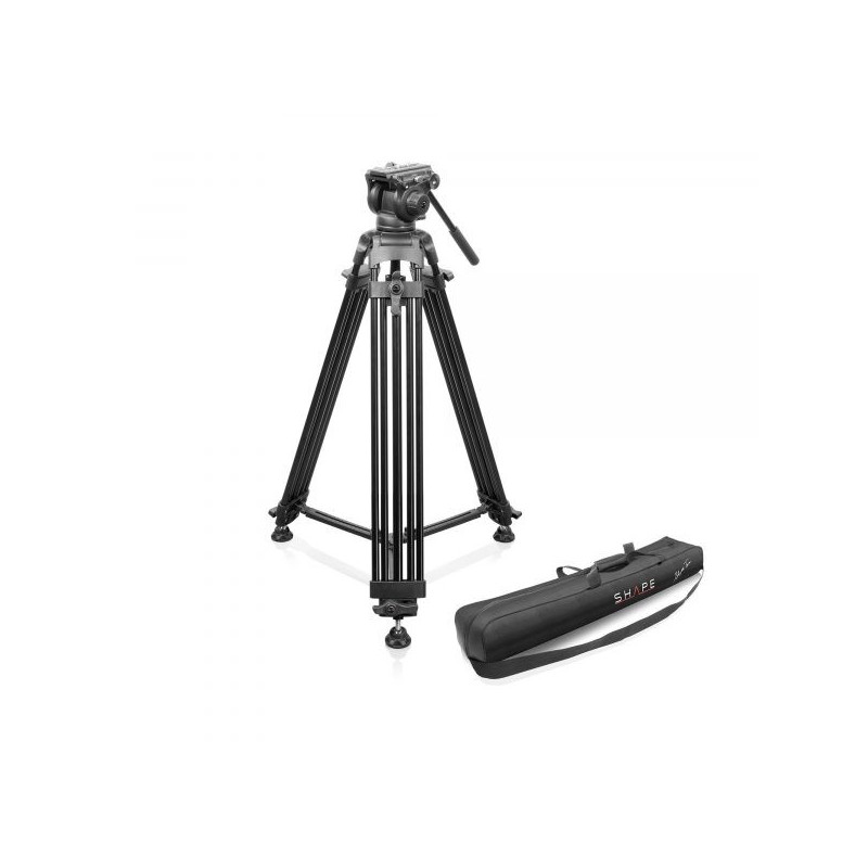 Shape 75MM 3-SECTION FLUID HEAD TRIPOD & BAG