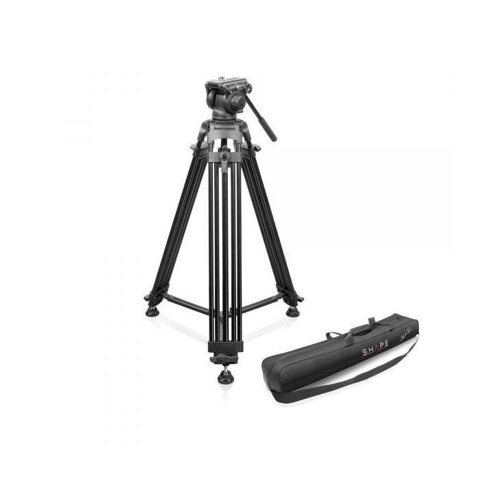 Shape 75MM 3-SECTION FLUID HEAD TRIPOD & BAG