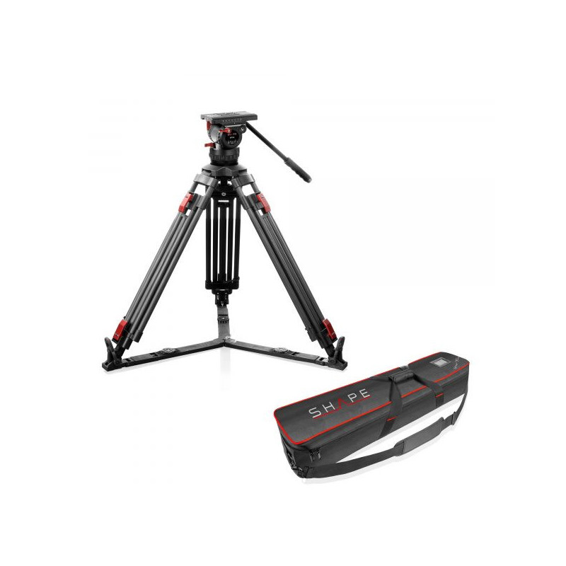 Shape PRO VIDEO TRIPOD 15KG FLUID HEAD 100MM BOWL CARBON FIBER LEGS