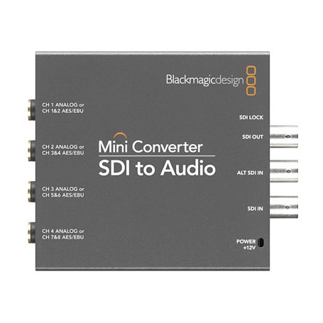 Blackmagic Mini CONVERTER SDI vers audio